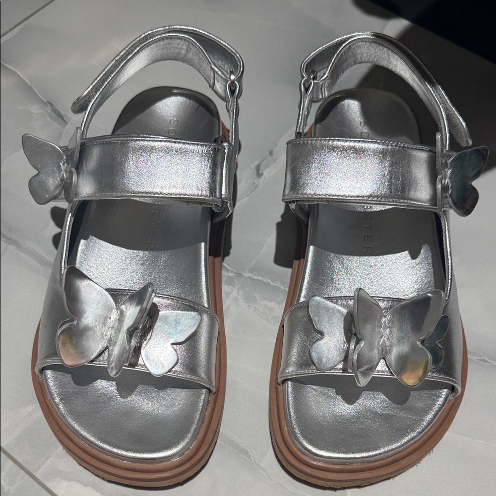 Silver Butterfly WomenSandals